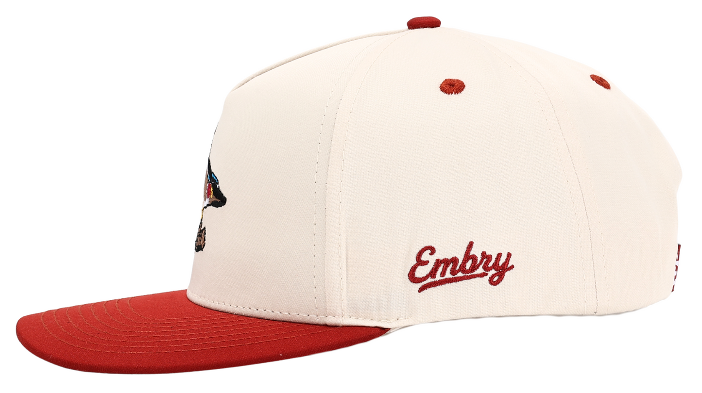Cream/Red - Woody