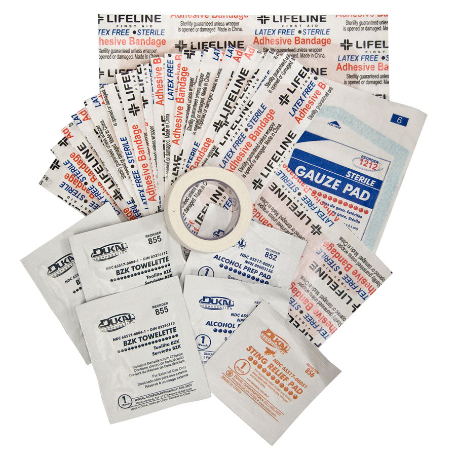 LifeLine First Aid WATERPROOF FIRST AID KIT for Water, Snow, and the Outdoors
