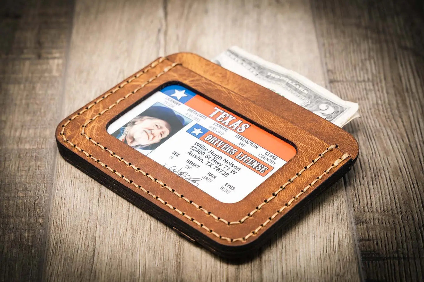 Mansfield Minimalist Wallet - Saddle Tan
