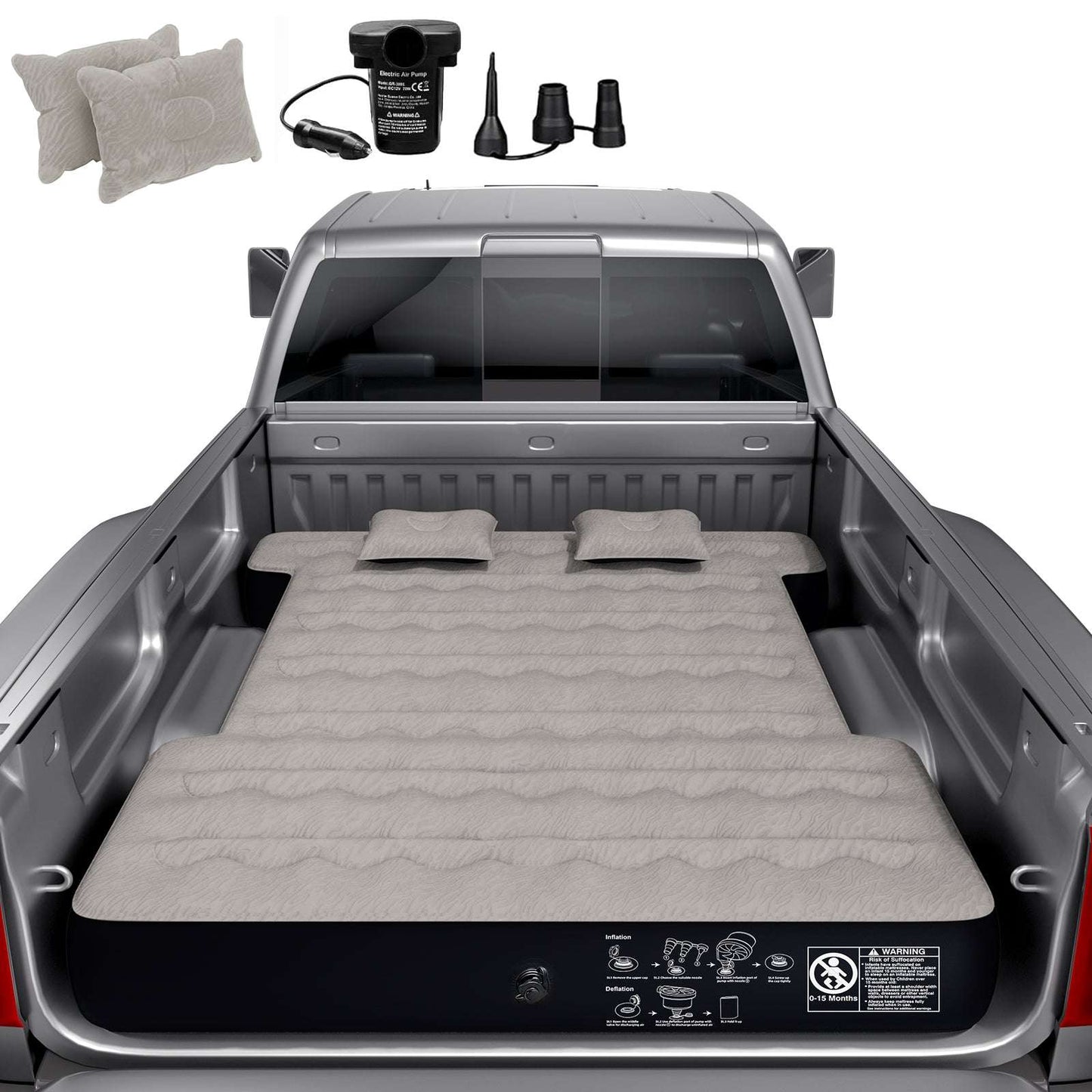 DikaSun Ford 5.5-5.8ft | 6-6.5' Truck Bed Air Mattress