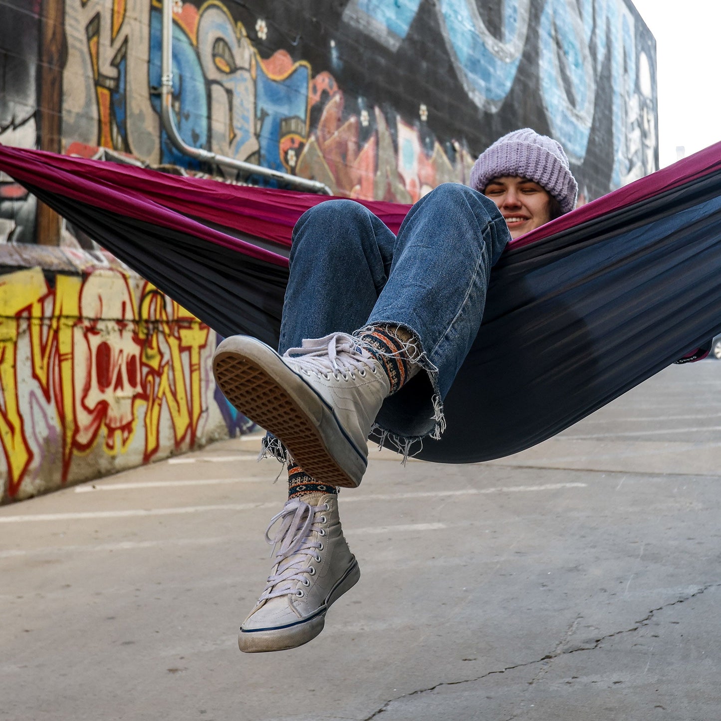 Grand Trunk Double Deluxe Hammock w/Straps