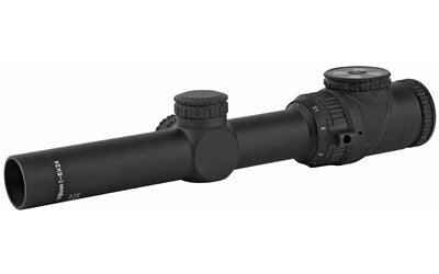 Trijicon AccuPoint 1-6x24mm Riflescope Standard Duplex Crosshair with Green Dot | 30mm Tube | Matte Black | Capped Adjusters