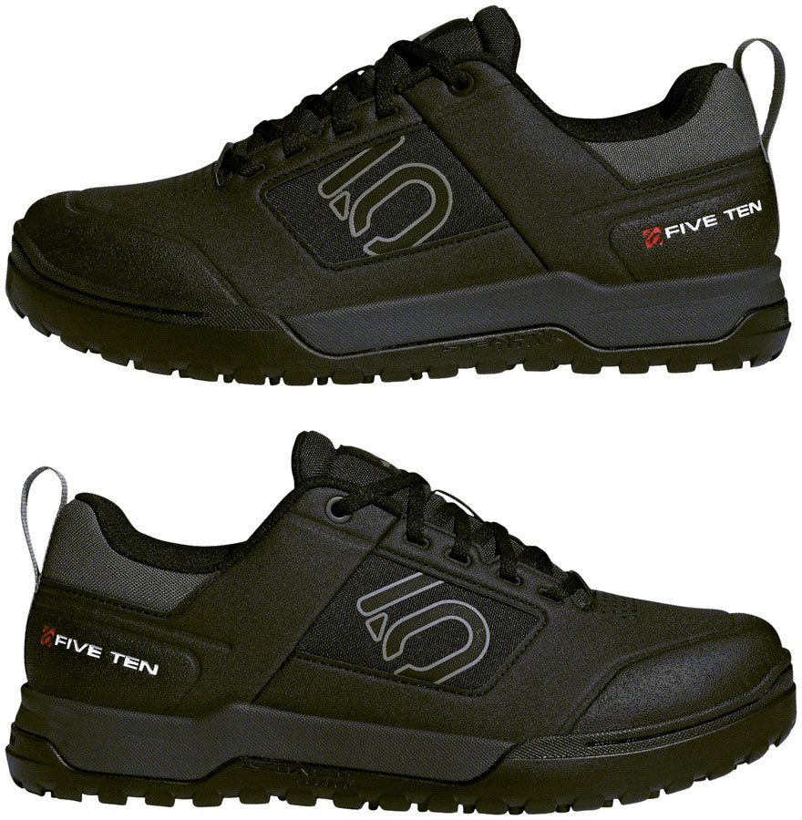 Five Ten Impact Pro Flat Shoes - Men's Core Black/Gray Three/Gray Six 10.5