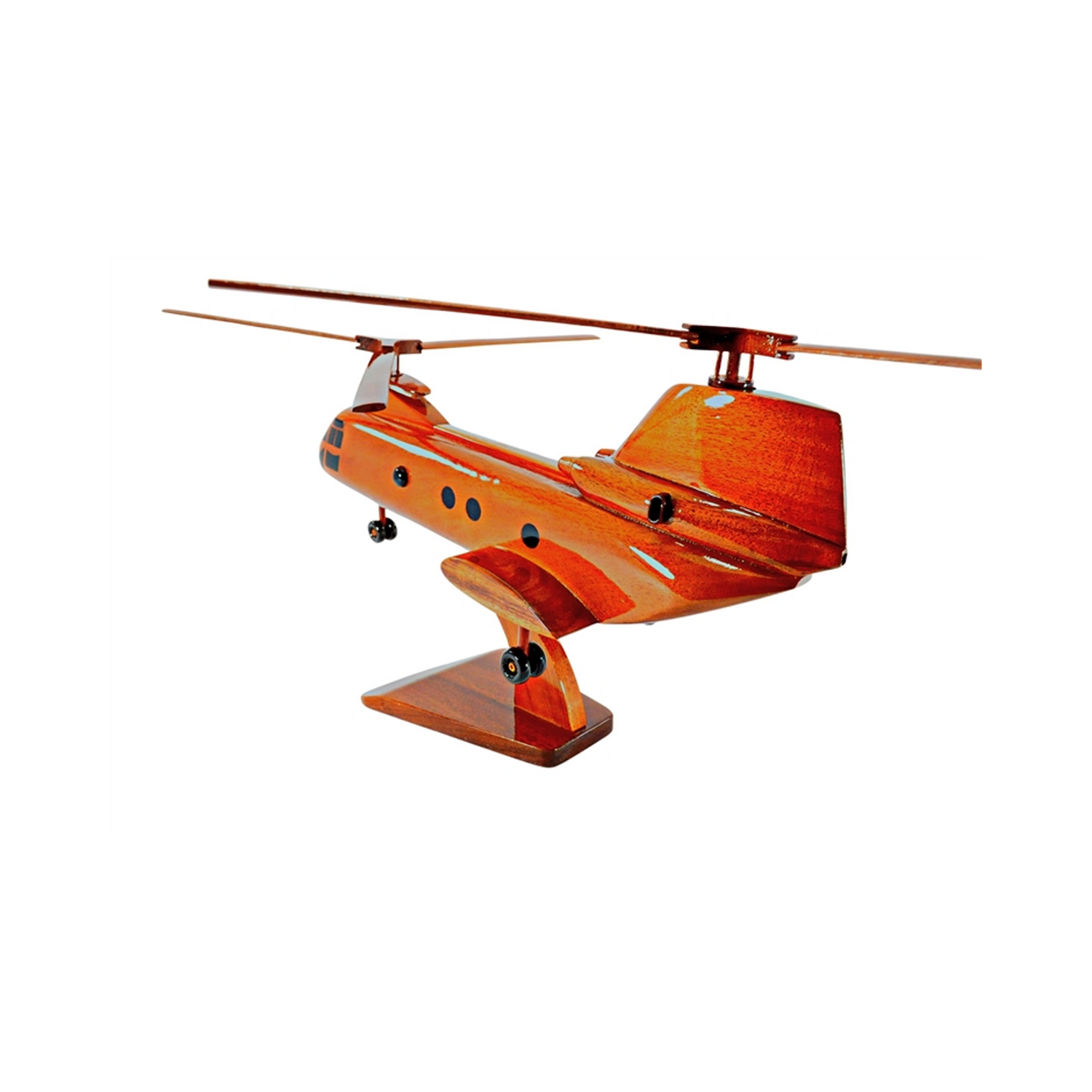 Helicopter wooden Models