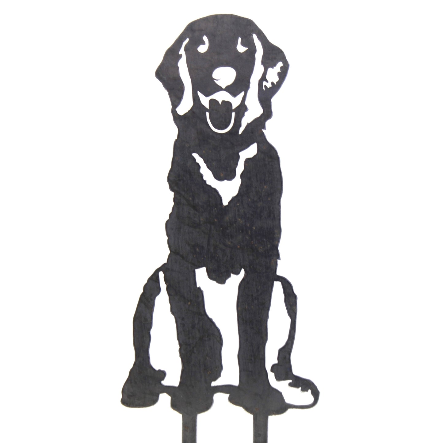 Flat-Coated Retriever Metal Art – Handmade Dog Silhouette