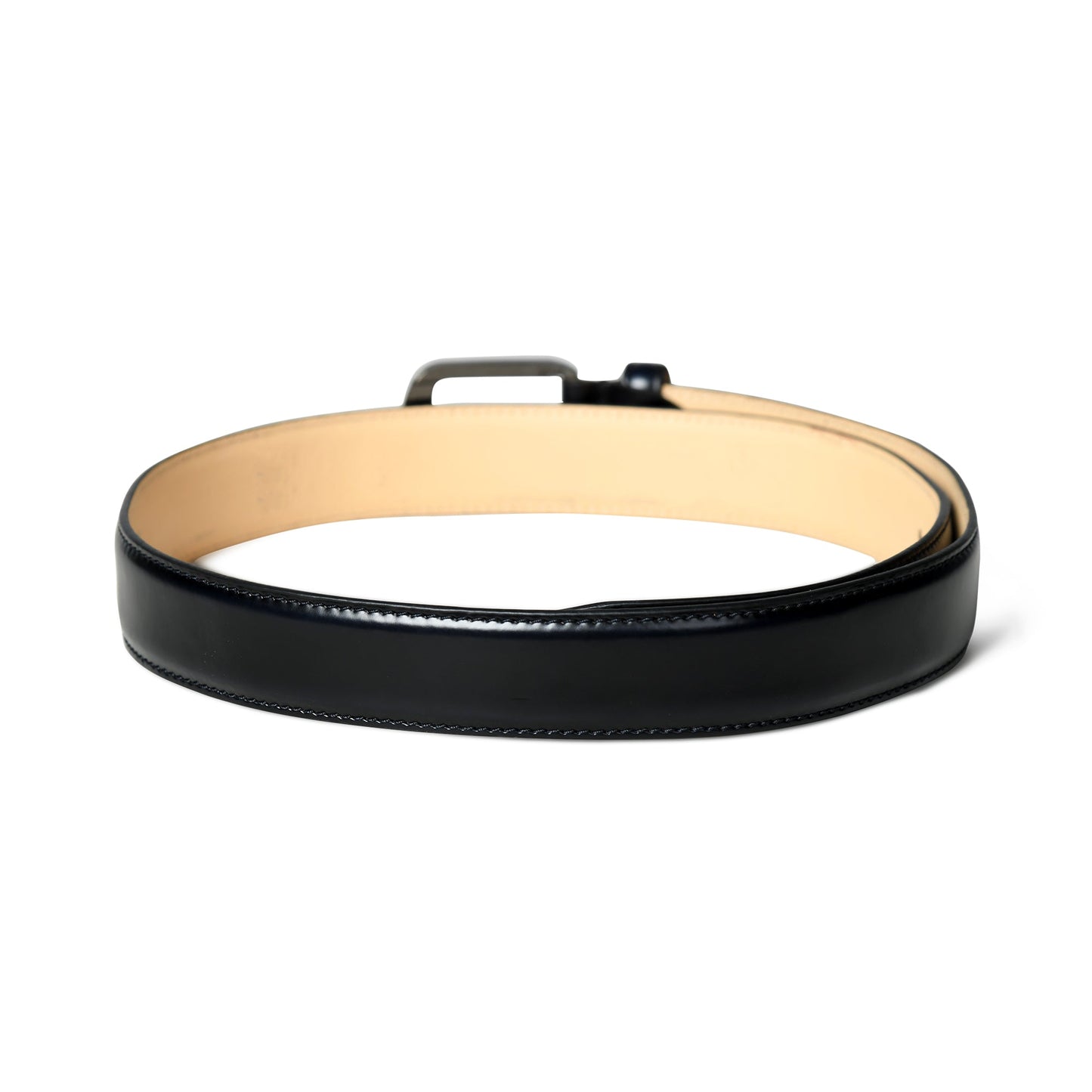 Eclipse Black Leather Belt