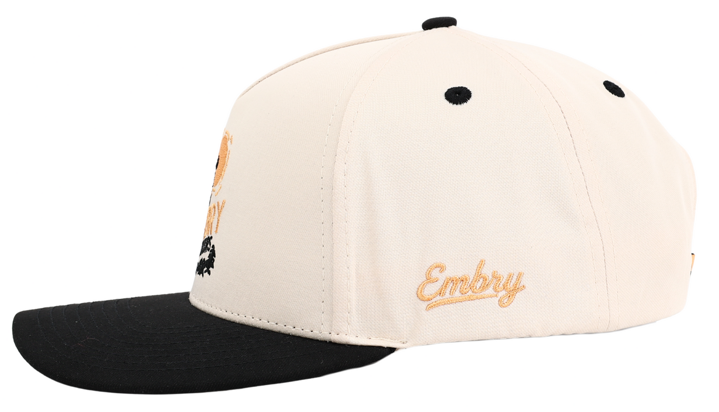 Cream/Black - Flush