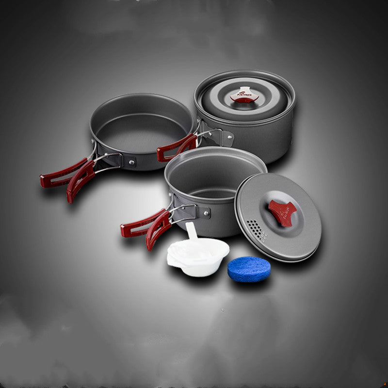 Picnic Cookware Set - Camping Pot Set for Outdoor Adventures