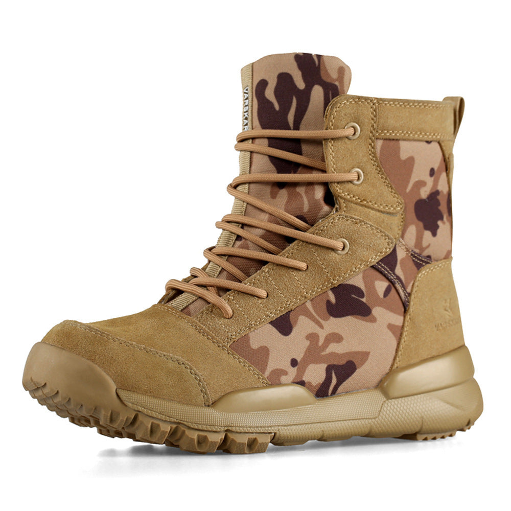 Outdoor Military Boots for Men and Women - High-Top Tactical Footwear