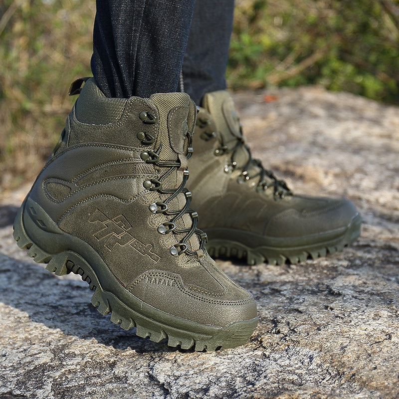 Military Tactical Combat Boots - Durable and Versatile Desert Footwear