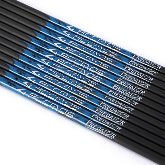 Pure carbon arrow shaft