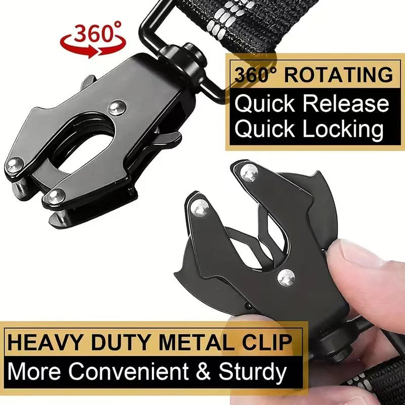 Tactical Dog Leash for Enhanced Control and Durability