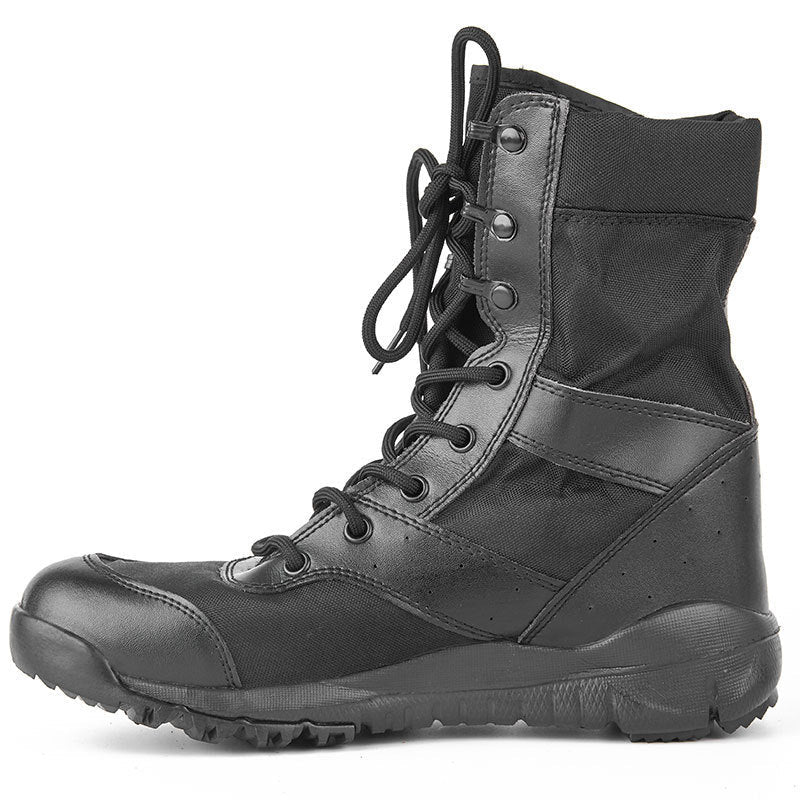 Summer Tactical Desert Combat Boots for Outdoor Climbing and Adventure