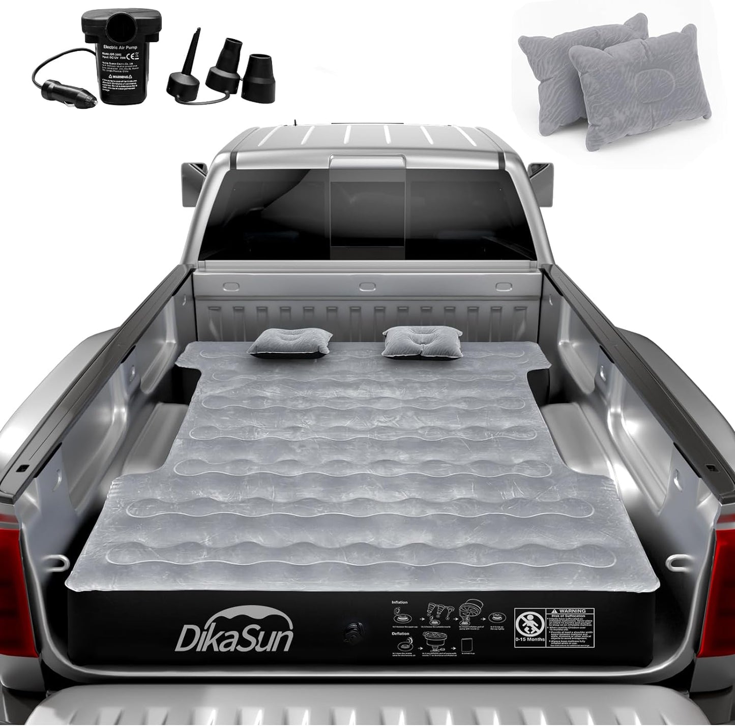 DikaSun GMC  5.5-5.8ft | 6-6.5ft  Truck Bed Air Mattress