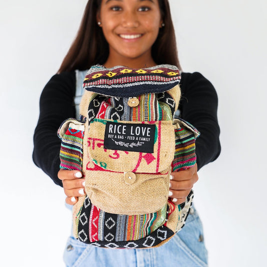 Mini Recycled Travel Backpack Mumbai