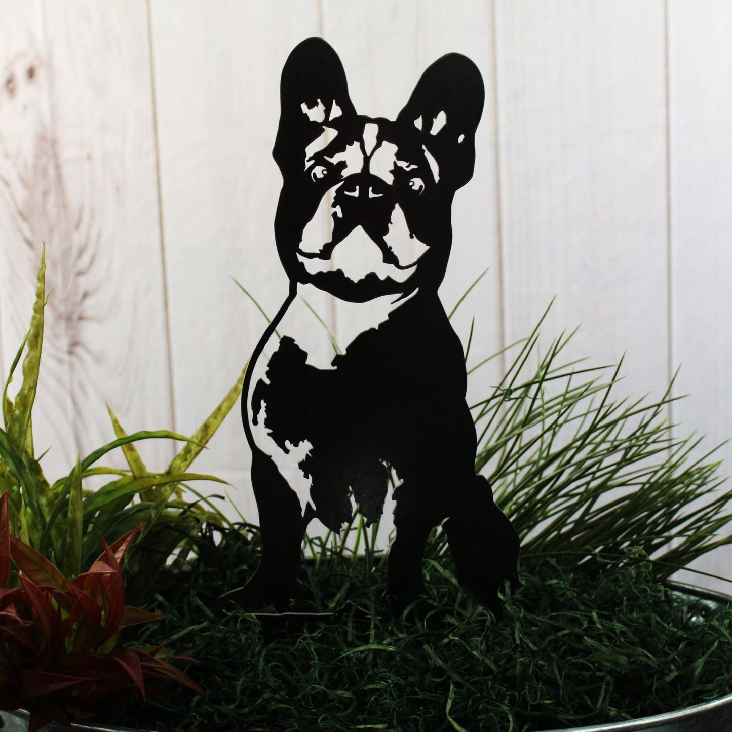 French Bulldog Metal Art – Handmade Steel Décor