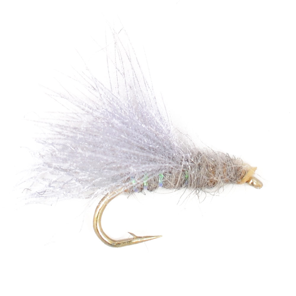 CDC Baetis Emerger BWO Wet Fly Fishing Flies - 6 Flies Hook Size 20