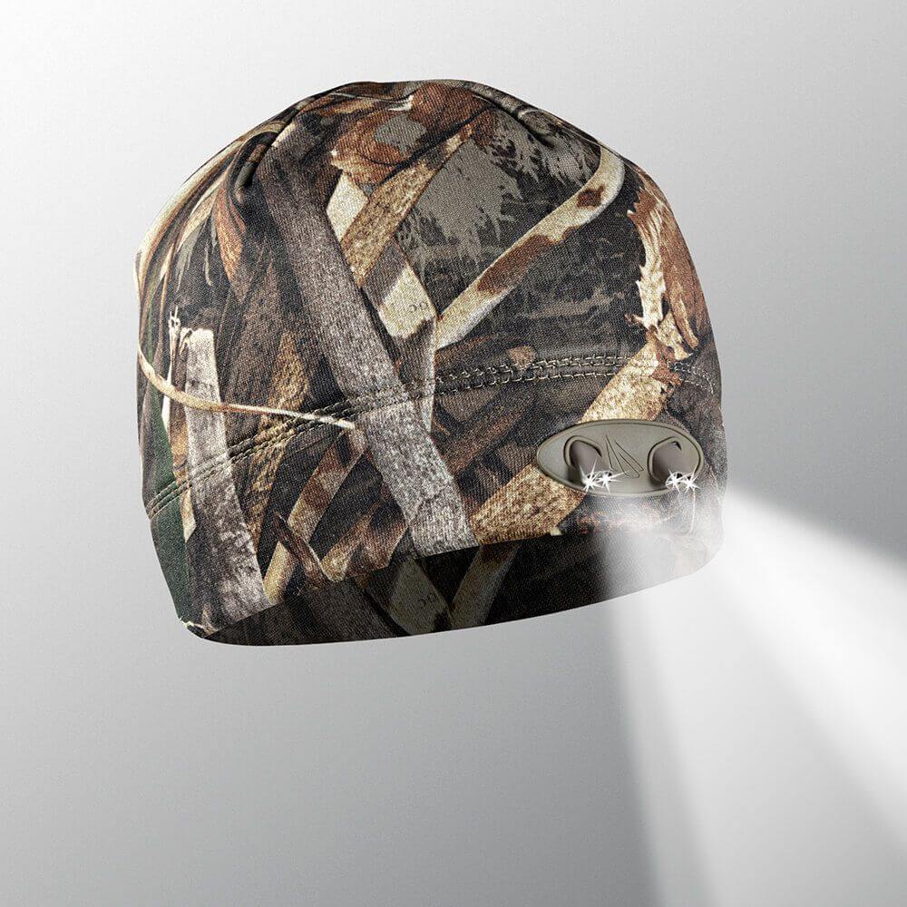 POWERCAP 35/55 Fleece LED Beanie Hat With Lights