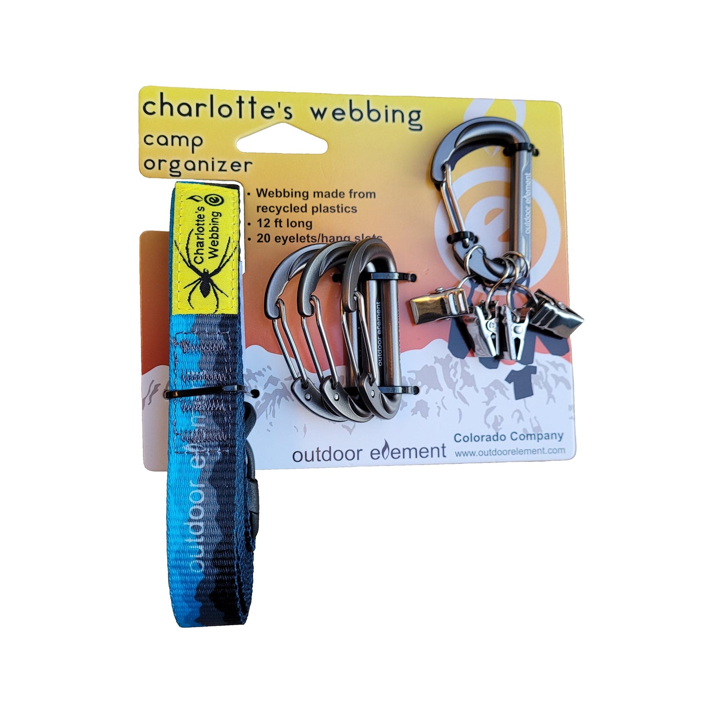 Charlotte's Webbing Camp Organizer