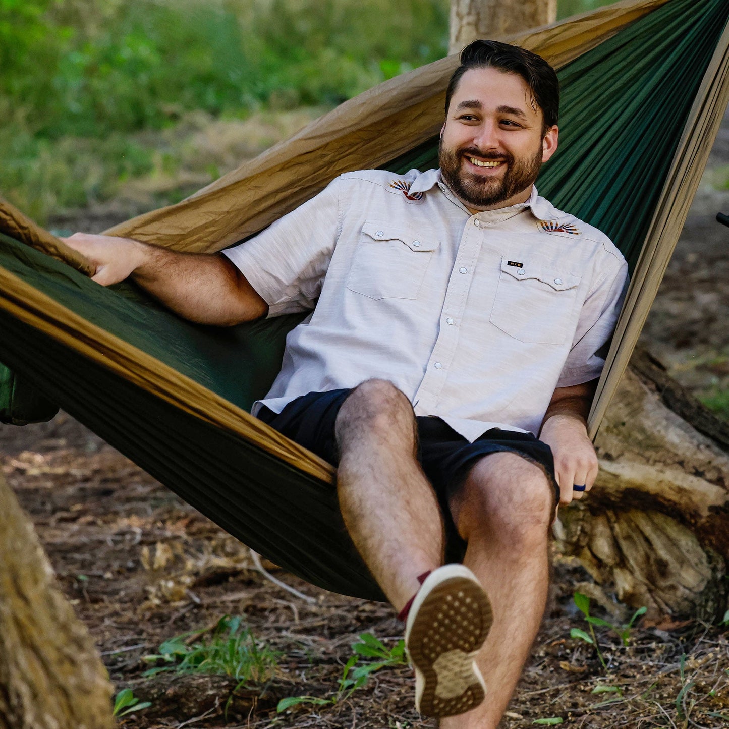 Grand Trunk Double Deluxe Hammock w/Straps