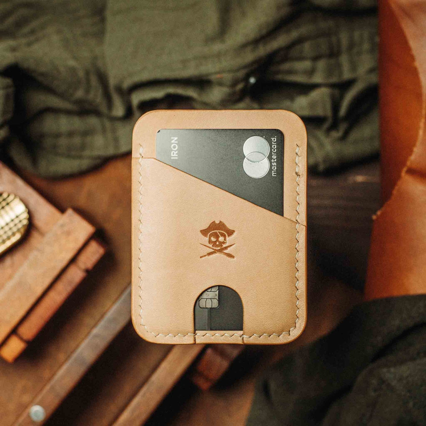 Minimalist Leather Wallet - Boatswain v4 | Slim Card Holder | EDC
