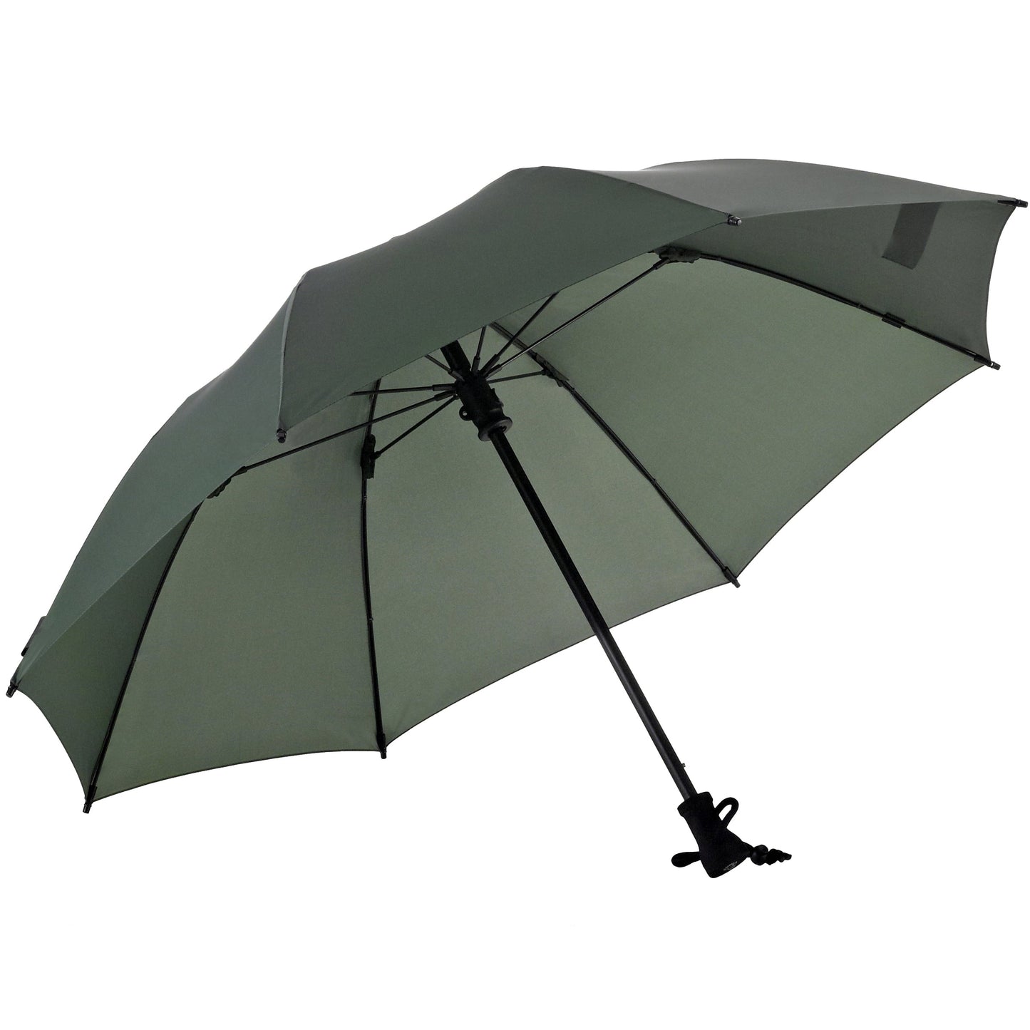 Birdiepal Outdoor Trekking Umbrella – Ultra-Durable Fiberglass Frame, Stormproof & UV 50+ Protection, Integrated Compass, Hands-Free Carrying Case
