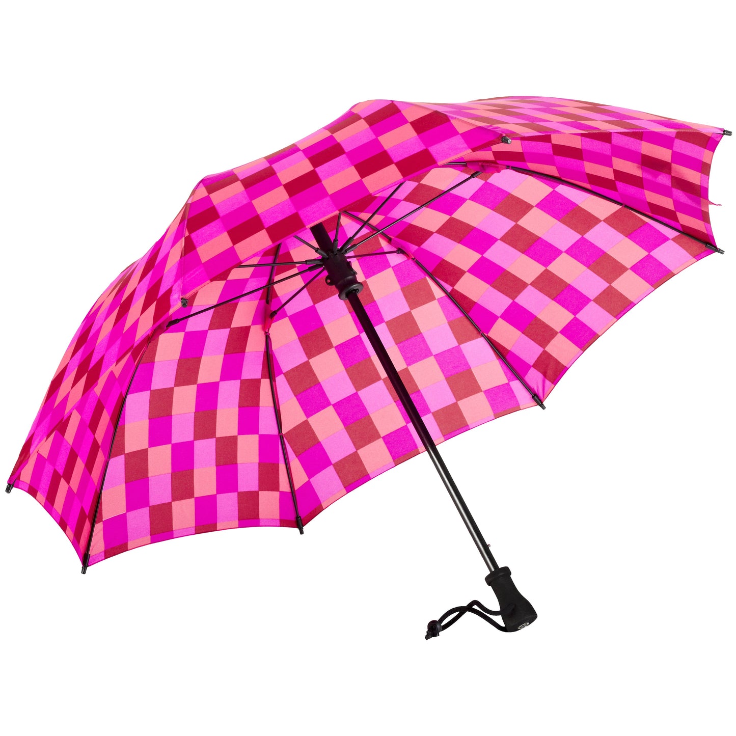 Birdiepal Outdoor Trekking Umbrella – Ultra-Durable Fiberglass Frame, Stormproof & UV 50+ Protection, Integrated Compass, Hands-Free Carrying Case