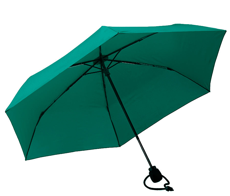 Light Trek ULTRA Hiking Umbrella – Ultralight 6.7oz, Carbon Frame, Compact, Windproof to Force 11, UV Protection, Quick-Dry Rain & Sun Canopy