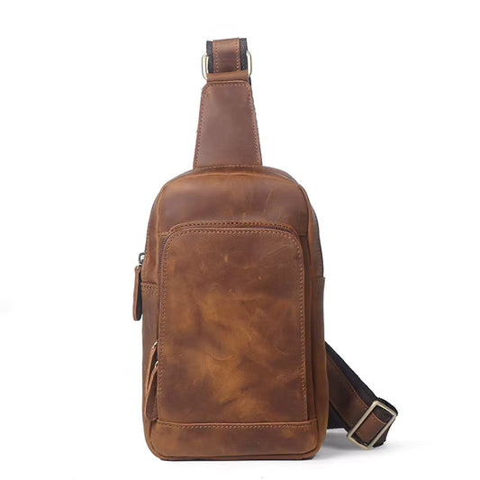 Erling Leather Sling Bag | Crossbody Leather Pack