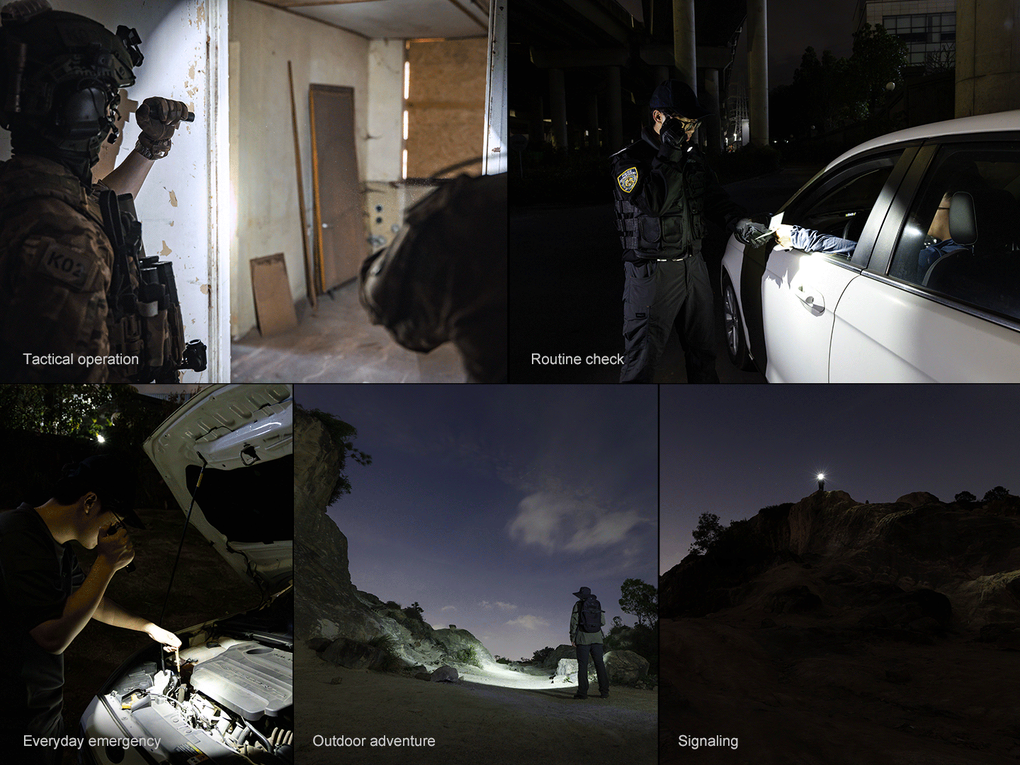 Fenix PD35R ACE Multi-mode Tactical Flashlight + FREE CL01 Mini Lantern