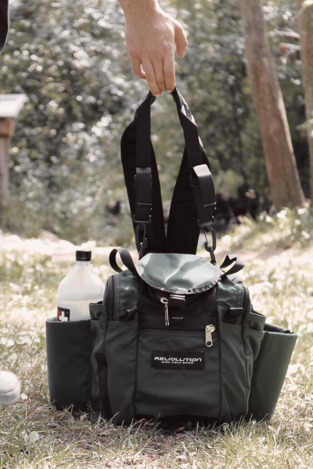 Revolution Mini Deluxe V3 Disc Golf Bag - Onyx