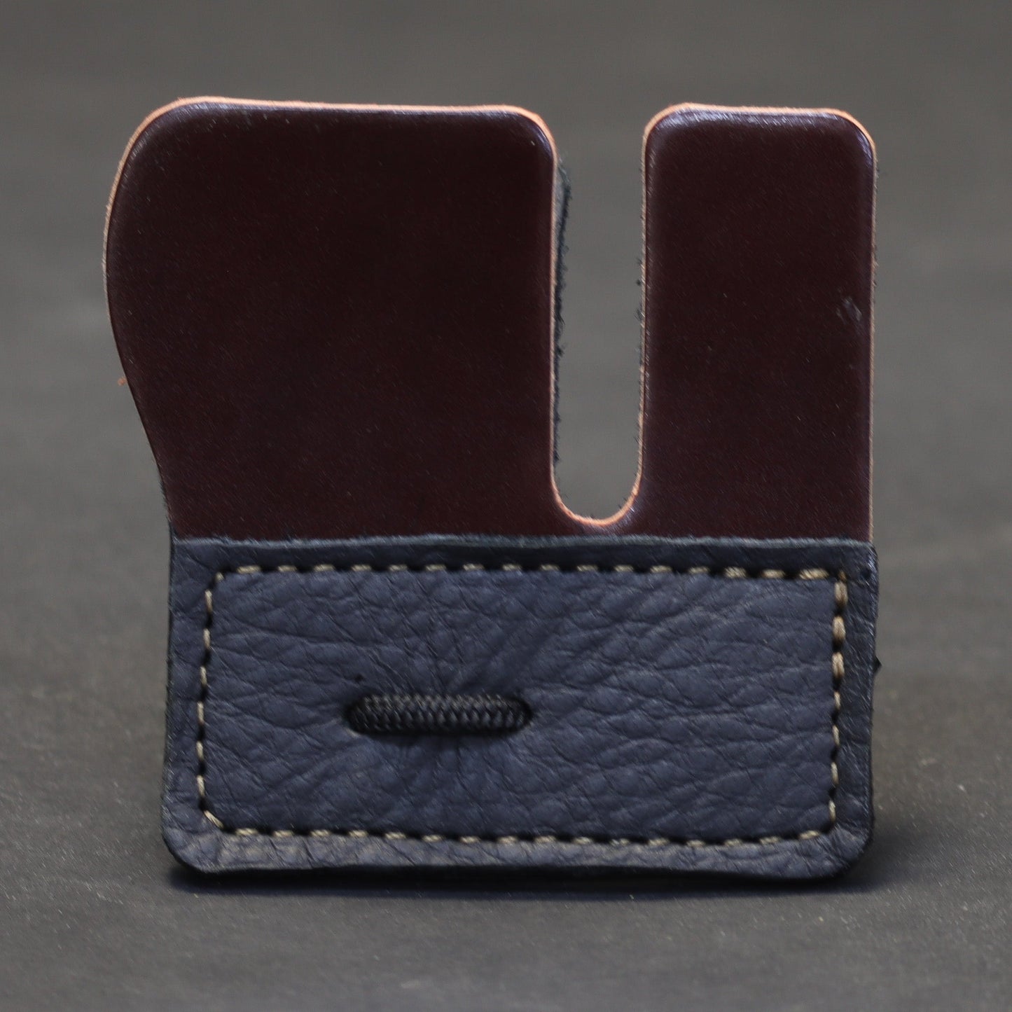 Shell Cordovan Split Finger Tab
