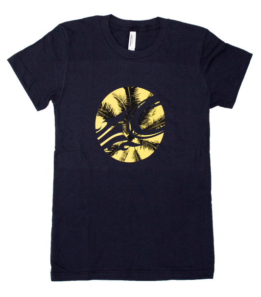 PALM T-SHIRT NVY XL