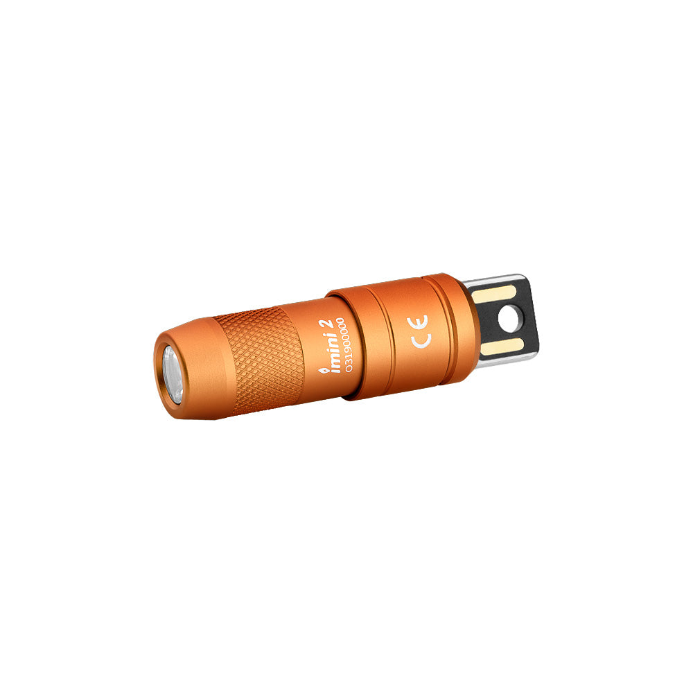 Olight iMini 2 Rechargeable Magnetic Mini Flashlight 50 Lumens EDC Keychain Light