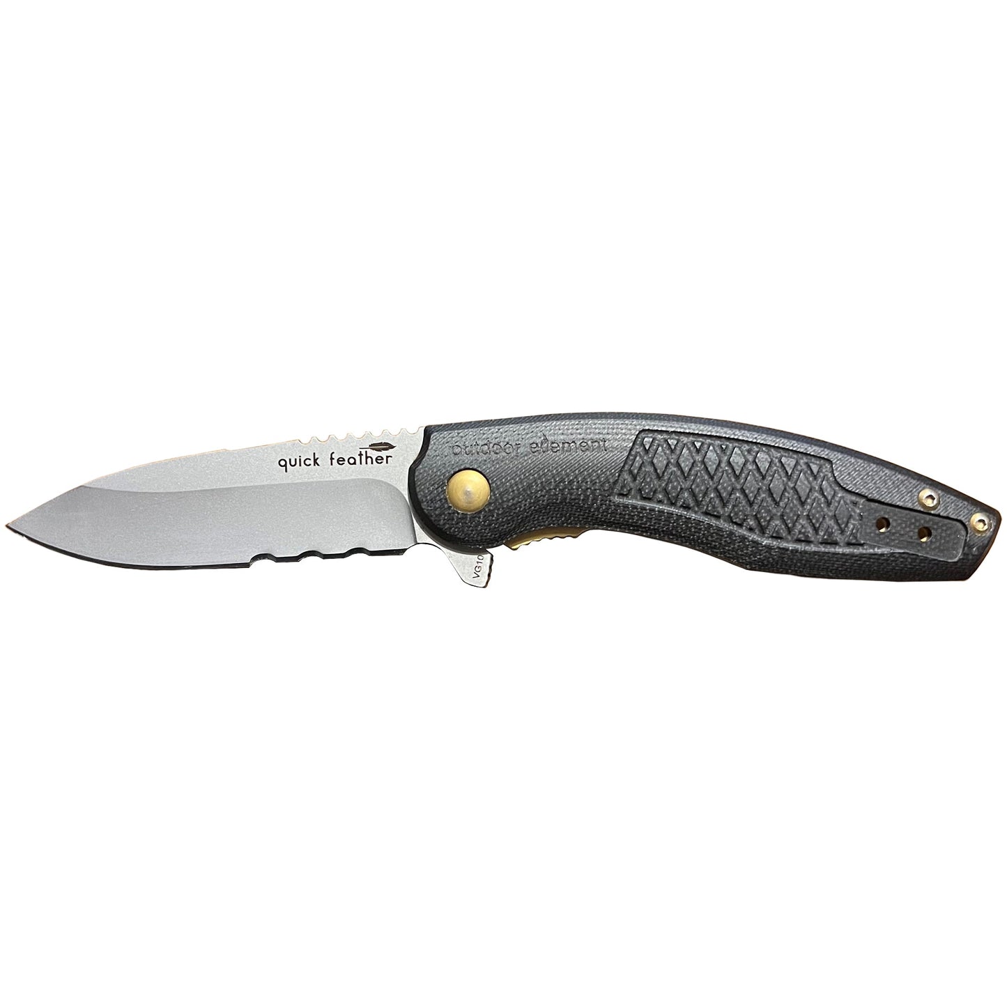 Quick Feather Folding Knife
