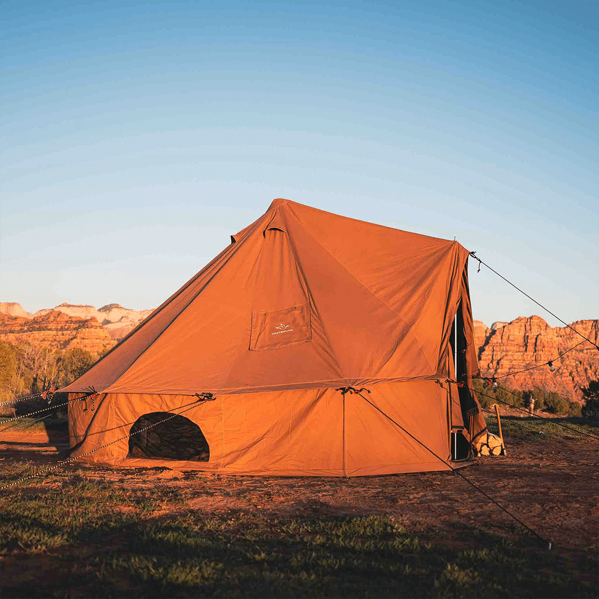 USED - 20' Regatta Bell Tent - Desert Red