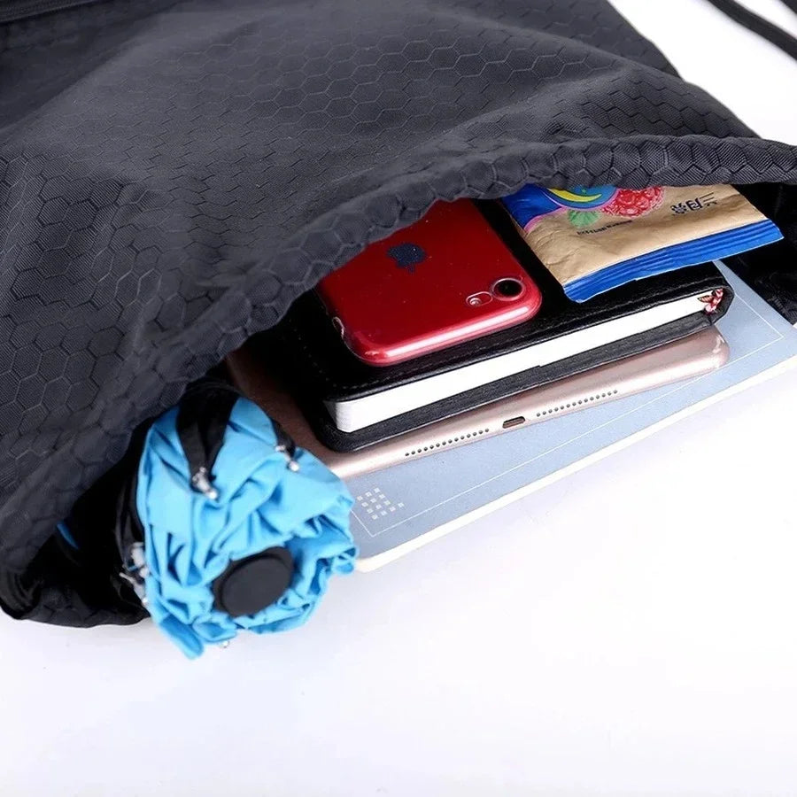 Unisex Drawstring Backpack for Outdoor Activities
