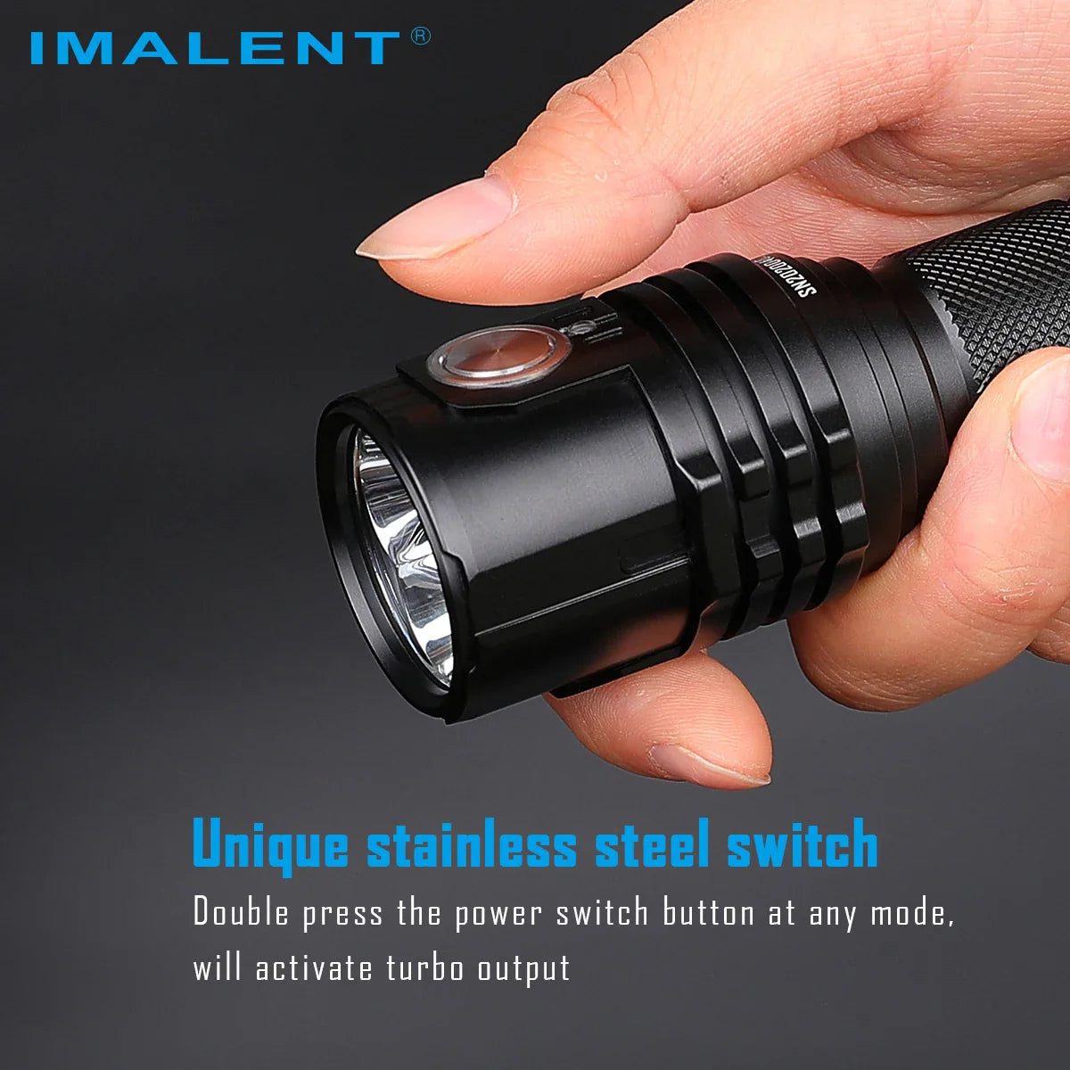 13000 Lumen Waterproof Camping Flashlight