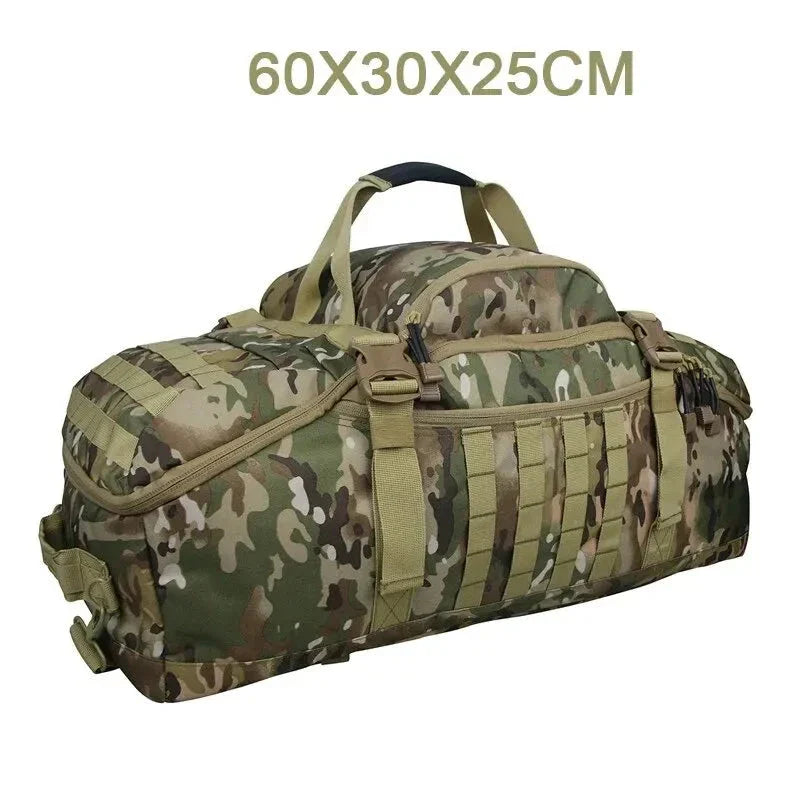 60L/80L Tactical Backpack for Hiking and Camping