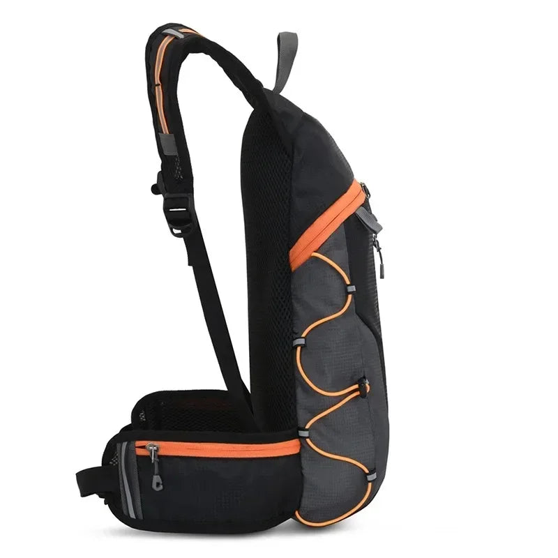 10L Lightweight Cycling Backpack with Helmet Net