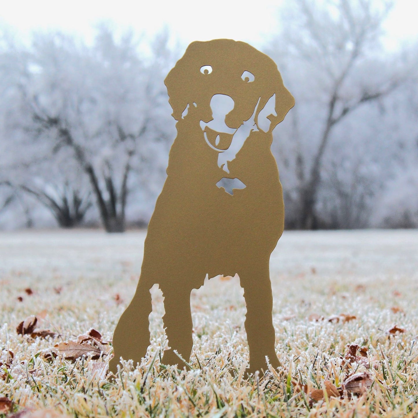 Labrador Retriever Metal Art – Handcrafted Dog Décor