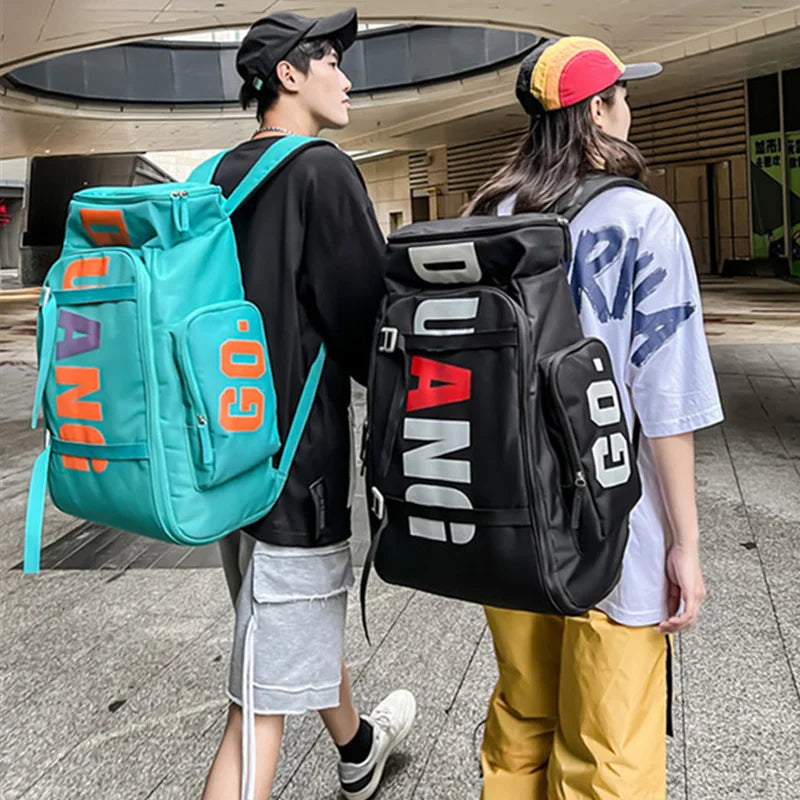 Large Fitness Backpack with Laptop Sleeve & Shoe Compartment