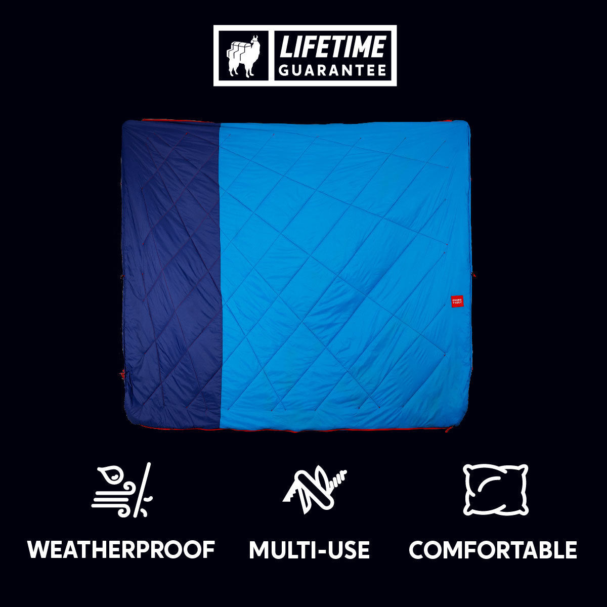 Grand Trunk 360° ThermaQuilt 3-in-1 Blanket, Sleeping Bag & Hammock Underquilt