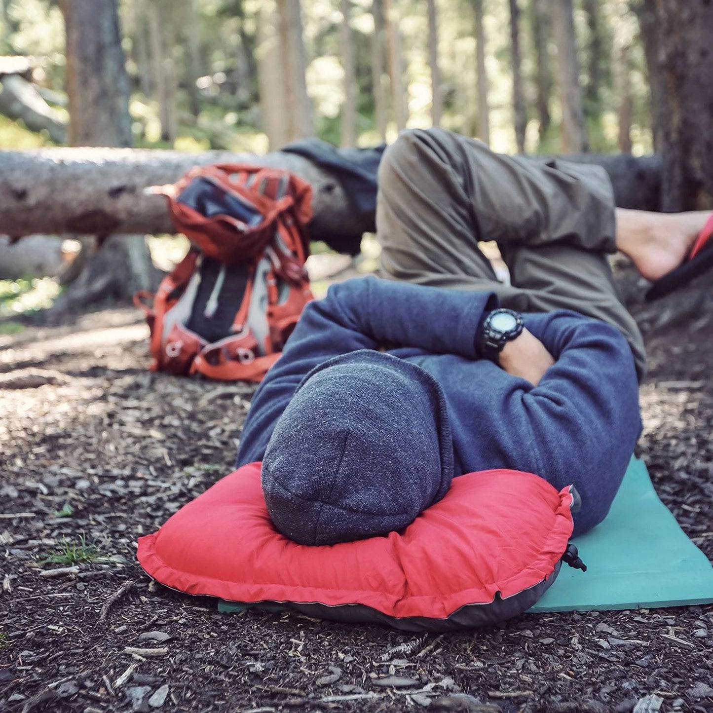 Grand Trunk Puffy Adjustable Travel Pillow