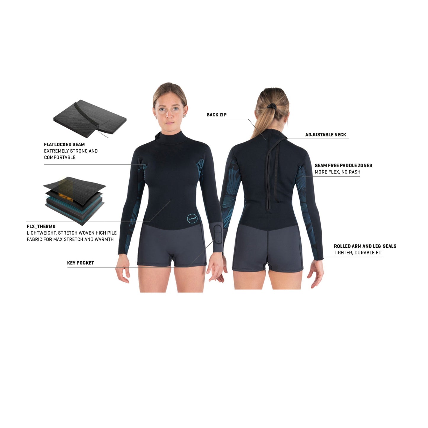 Dakine Womens Mission Springsuit 2mm