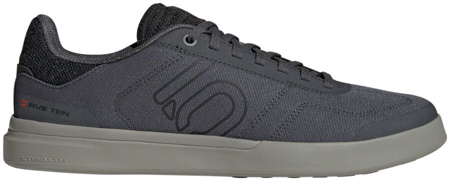 Five Ten Sleuth DLX Canvas Flat Shoes - Men's Gray Six/Core BLK/Olive Strata 8.5