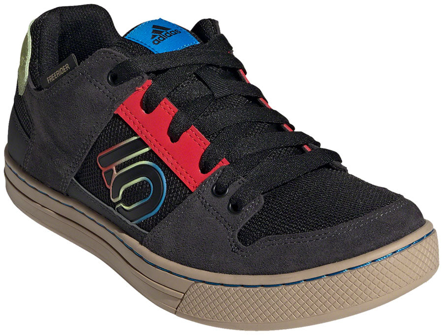 Five Ten Freerider Flat Shoes - Men's Core Black/Carbon/Pulse Lime 14