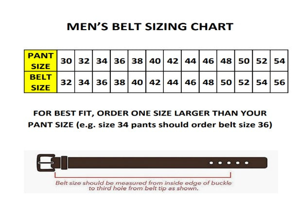 Eclipse Blue Leather Belt