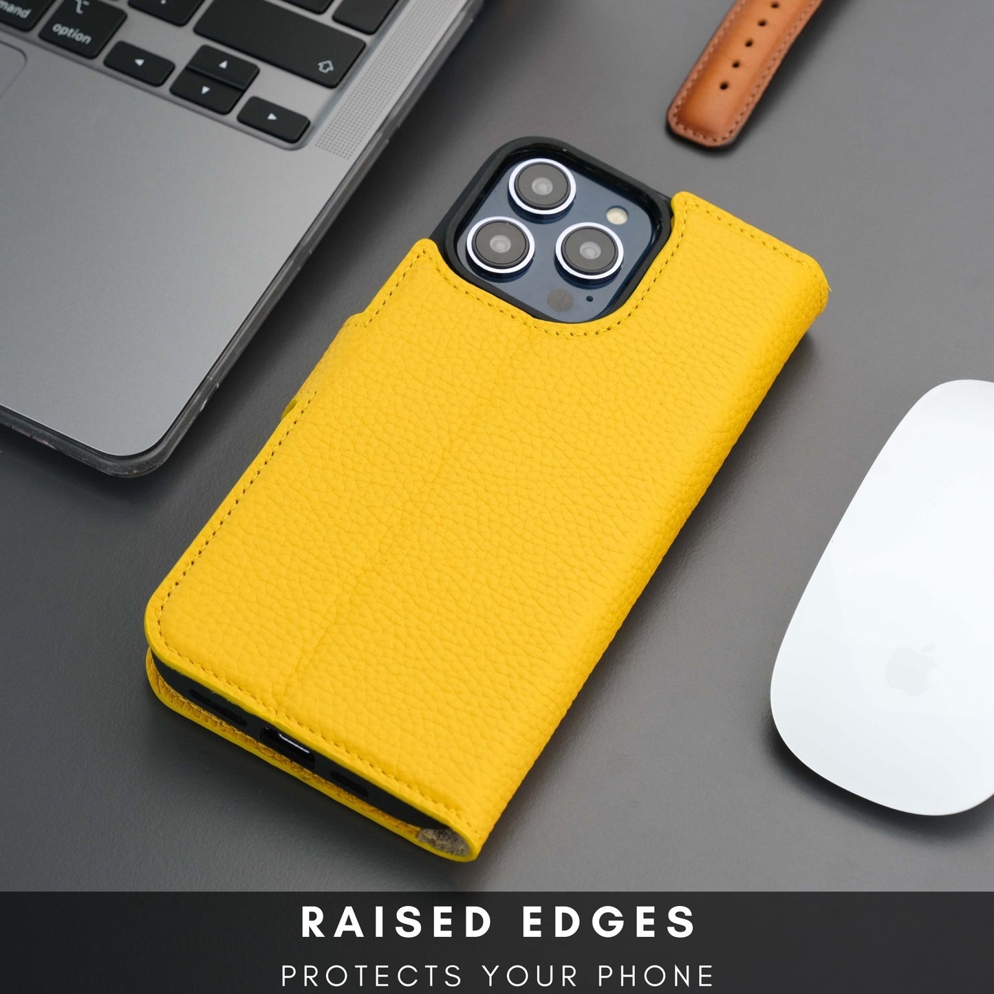 Casper iPhone 16 Pro Wallet Case Leather MagSafe