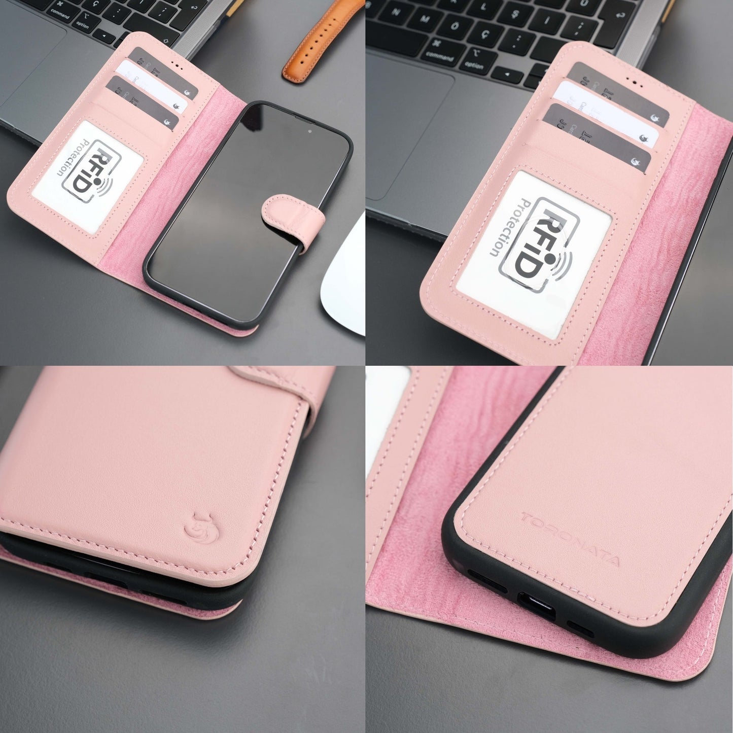 Casper Leather iPhone 14 Pro Max Wallet Case | MagSafe
